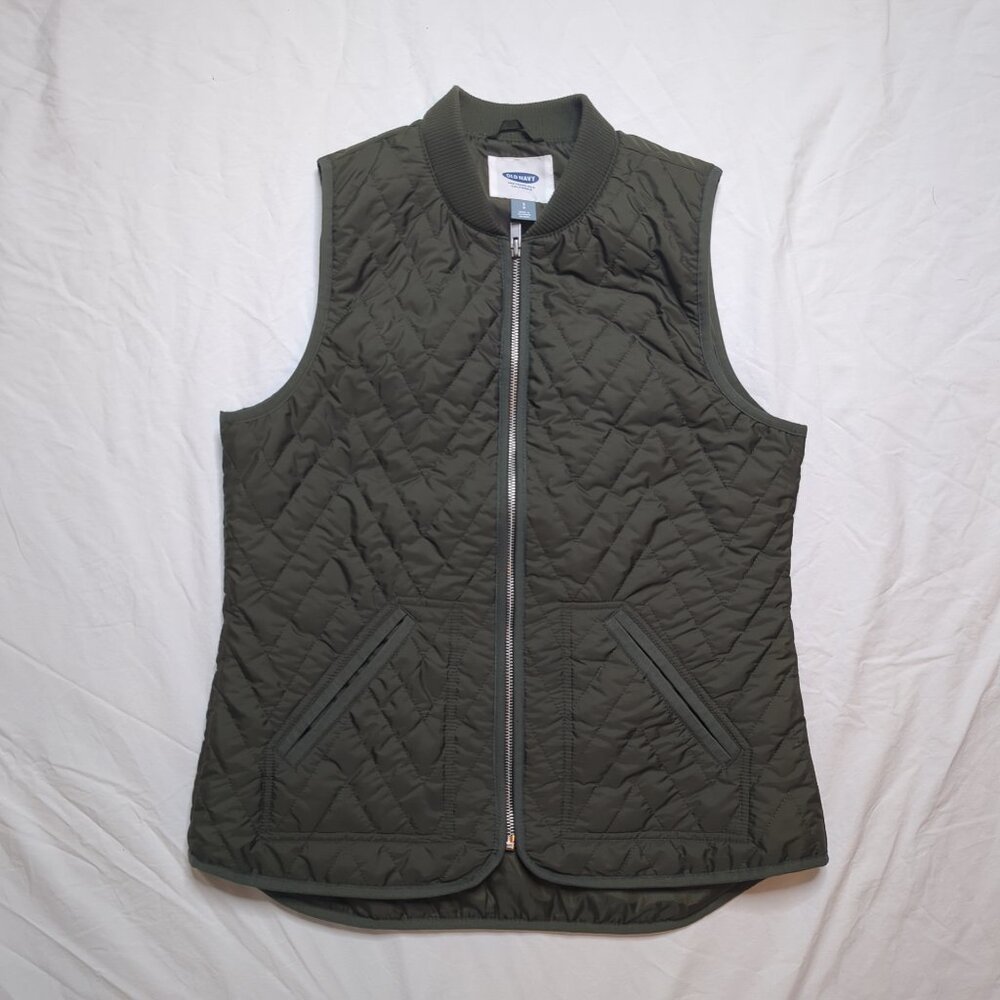 Old Navy Women's Vest, Hunter Green Size Small